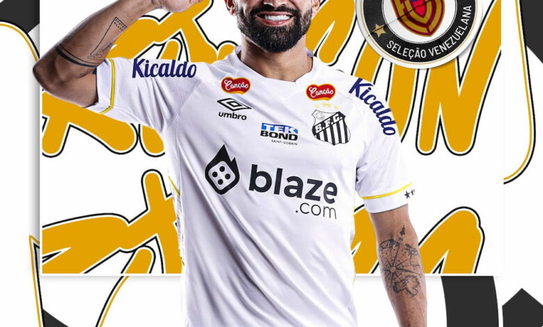 Tomás Rincón do Santos convocado para a Seleção Venezuelana