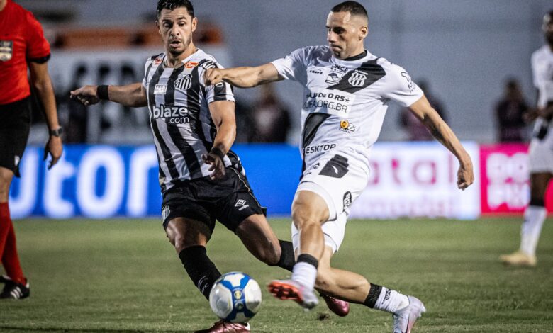 Santos x Ponte Preta, Giuliano