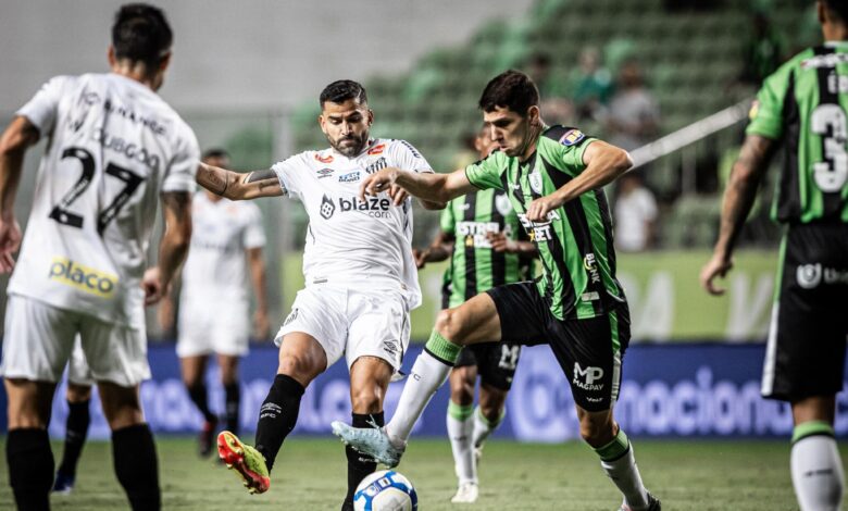 Santos x América Mineiro