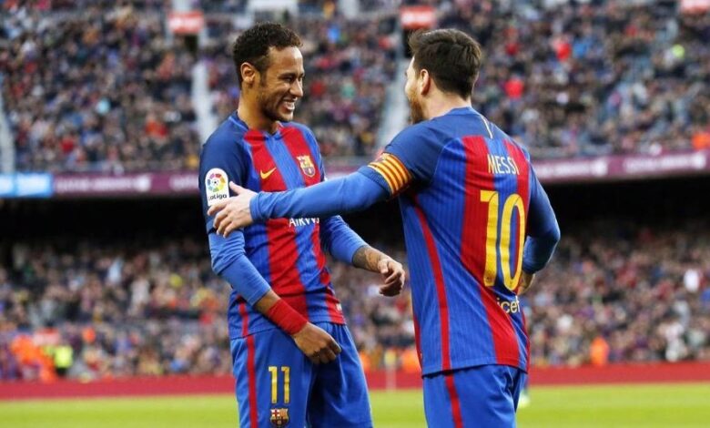 Neymar e Messi