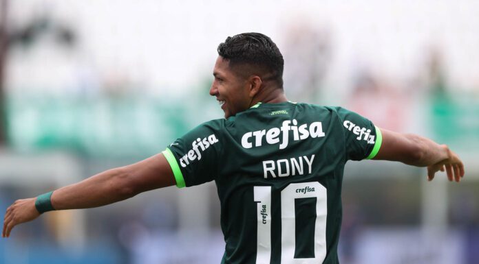 Rony, jogador do Palmeiras